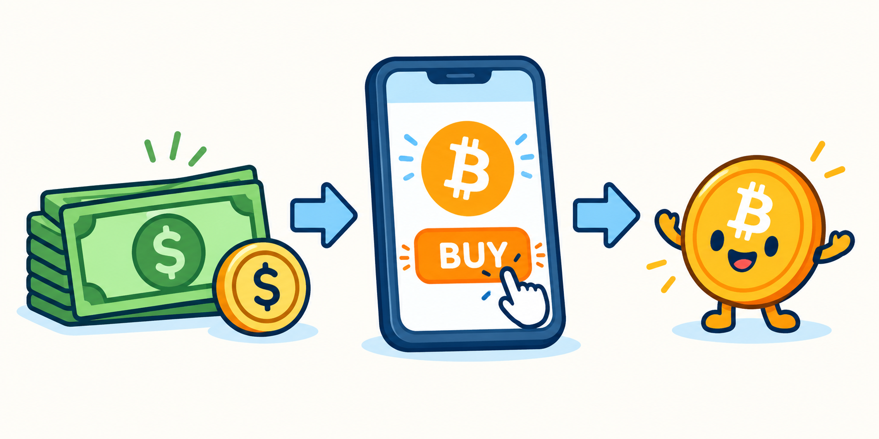 Trading dollars for a little Bitcoin at a swap shop