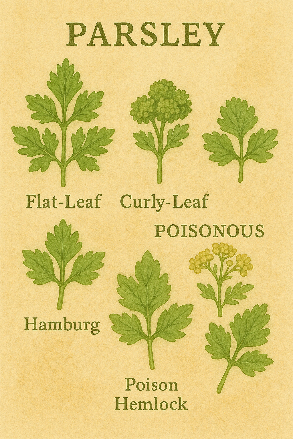 Parsley watercolor