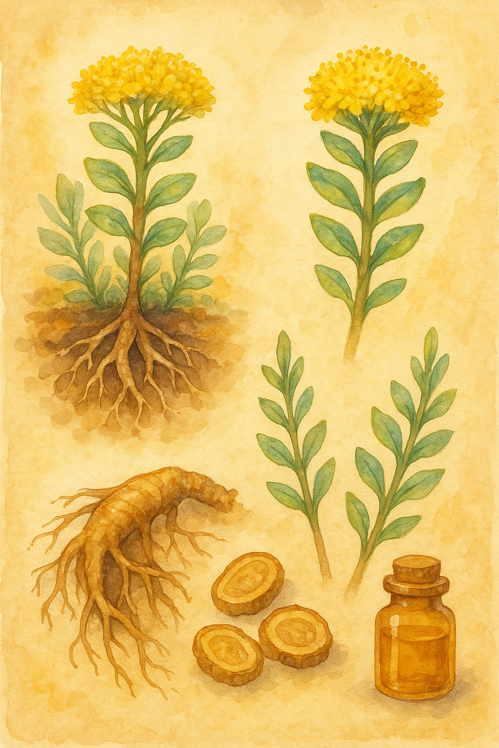 Rhodiola Rhizome